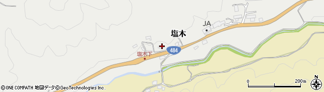 岡山県赤磐市塩木294周辺の地図