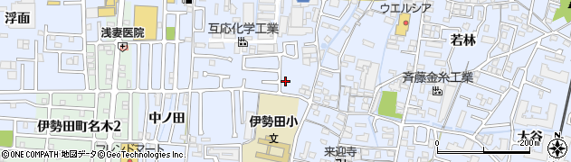 京都府宇治市伊勢田町井尻48-3周辺の地図