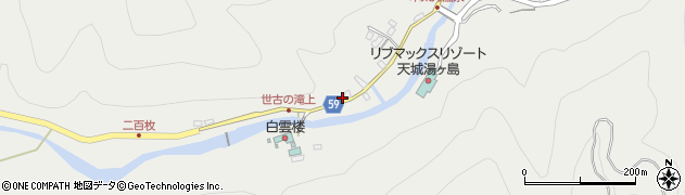 静岡県伊豆市湯ケ島2655周辺の地図