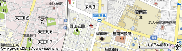 上平医院周辺の地図