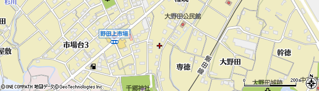 愛知県新城市野田権現57周辺の地図