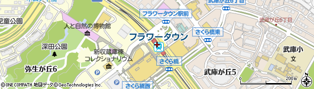 ジブラルタ生命保険株式会社　阪神支社神戸三田営業所周辺の地図