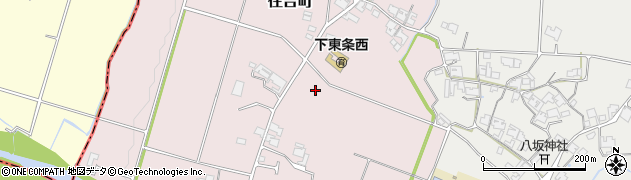 兵庫県小野市住吉町周辺の地図