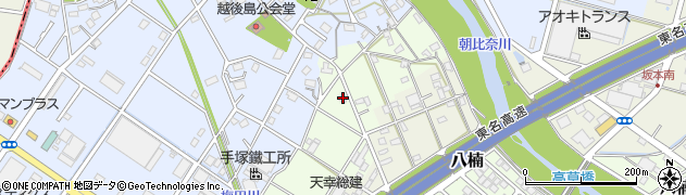 静岡県焼津市八楠56周辺の地図