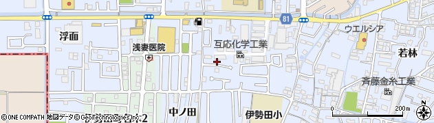 京都府宇治市伊勢田町井尻87周辺の地図