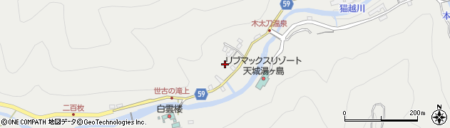 静岡県伊豆市湯ケ島1942周辺の地図