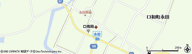 広島県庄原市口和町永田766周辺の地図