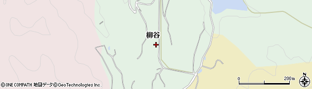 兵庫県宝塚市境野（柳谷）周辺の地図