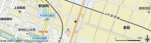 松屋 三田駅前町店周辺の地図