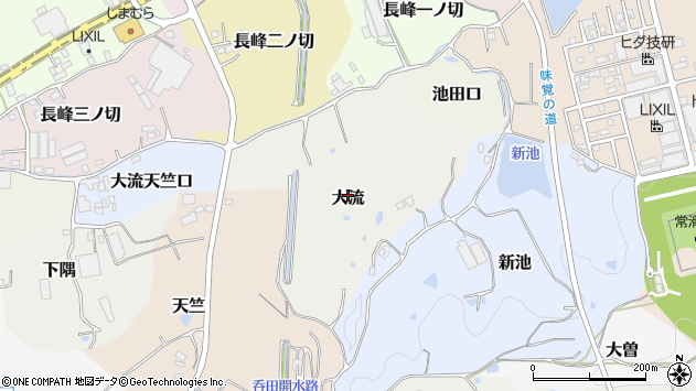 〒479-0027 愛知県常滑市大流の地図