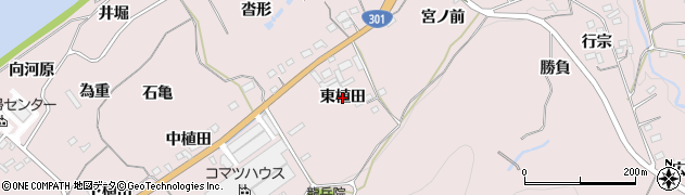 愛知県新城市庭野（東植田）周辺の地図
