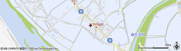 岡山県岡山市北区建部町川口415周辺の地図