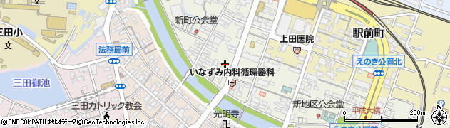 調剤薬局マリーン三田店周辺の地図