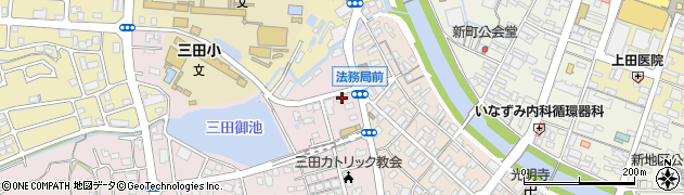 三田市役所市民生活部　旧九鬼家住宅資料館周辺の地図