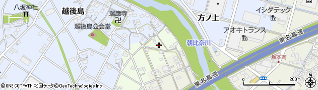 静岡県焼津市八楠11周辺の地図