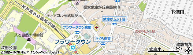 タイムズカー三田周辺の地図