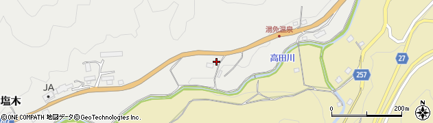 岡山県赤磐市塩木116周辺の地図