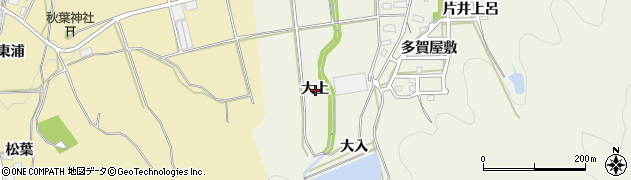愛知県岡崎市羽栗町大上周辺の地図