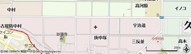 京都府久世郡久御山町島田周辺の地図