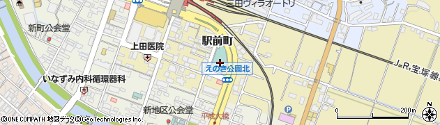 三田駅前第２駐車場周辺の地図
