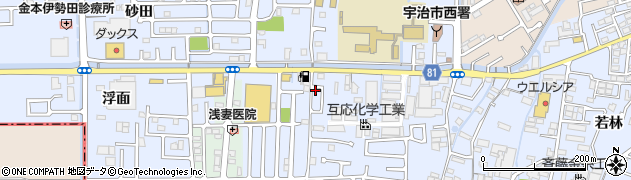 京都府宇治市伊勢田町井尻111周辺の地図