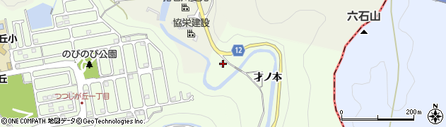 兵庫県川辺郡猪名川町差組才ノ本58周辺の地図