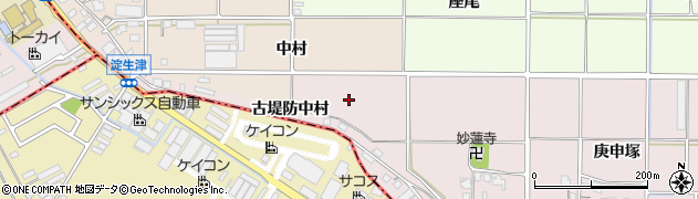 京都府久御山町（久世郡）島田（釈迦堂）周辺の地図