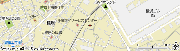 愛知県新城市野田（皆津）周辺の地図