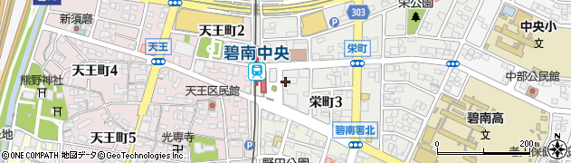 愛知銀行碧南支店 ＡＴＭ周辺の地図