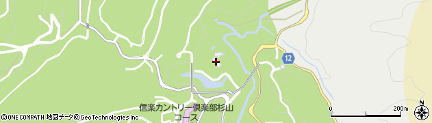 滋賀県甲賀市信楽町畑764周辺の地図