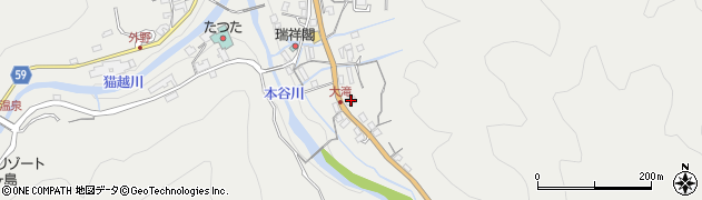 静岡県伊豆市湯ケ島450周辺の地図