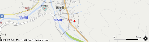 静岡県伊豆市湯ケ島438周辺の地図