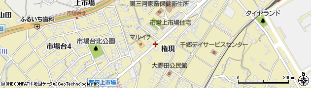 大野田周辺の地図