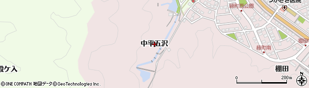 愛知県岡崎市本宿町（中平五沢）周辺の地図