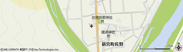 兵庫県たつの市新宮町佐野213周辺の地図
