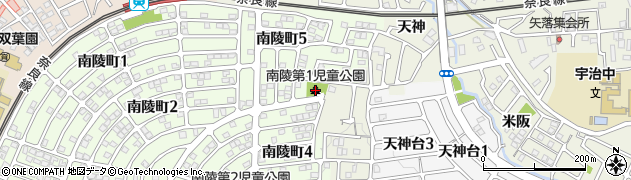 南陵第１児童公園周辺の地図