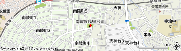 南陵第1児童公園周辺の地図