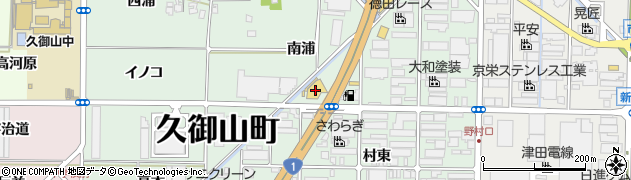 ネッツトヨタ京華株式会社　ウェルカム久御山店周辺の地図