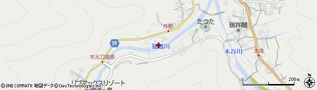 静岡県伊豆市湯ケ島2672周辺の地図