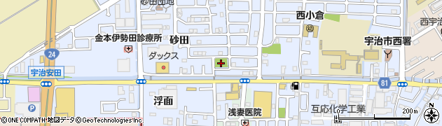 砂田第3児童公園周辺の地図