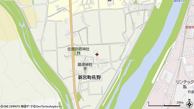 〒679-4325 兵庫県たつの市新宮町佐野の地図