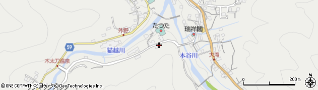 静岡県伊豆市湯ケ島2852周辺の地図