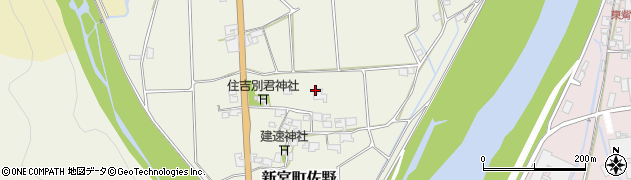 兵庫県たつの市新宮町佐野175周辺の地図
