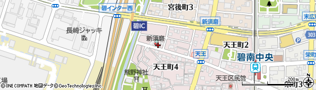 ビジネスホテル新須磨周辺の地図