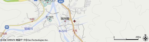 静岡県伊豆市湯ケ島406周辺の地図