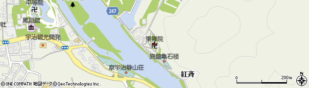東禅院周辺の地図
