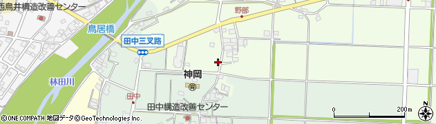 兵庫県たつの市神岡町野部696周辺の地図