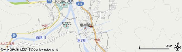 静岡県伊豆市湯ケ島361周辺の地図
