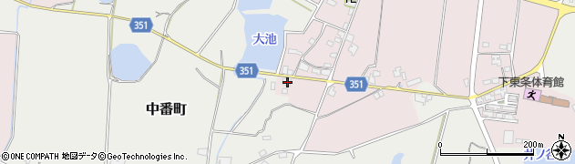 兵庫県小野市福住町116周辺の地図