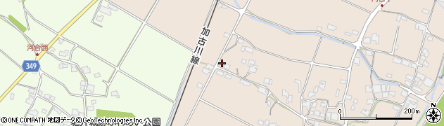 兵庫県小野市河合中町632周辺の地図